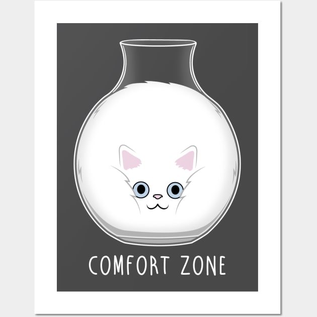 Comfort Zone! Wall Art by Raffiti
